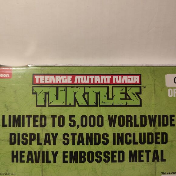 Teenage Mutant Ninja Turtles Bebop And Rocksteady Medallions Set Figurines - Picture 2 of 3